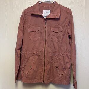 Sonoma Utility Jacket, size medium, Dusty Rose Colored